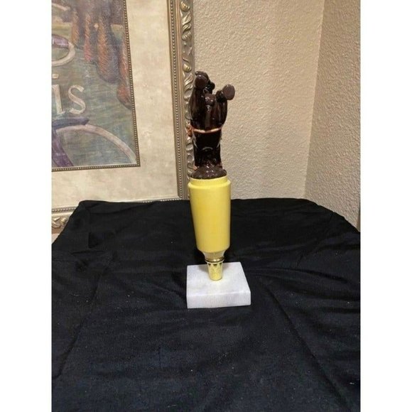 COPY - RARE!! Coors Banquet Bull Riding Rodeo Beer Tap Handle - Picture 5 of 10